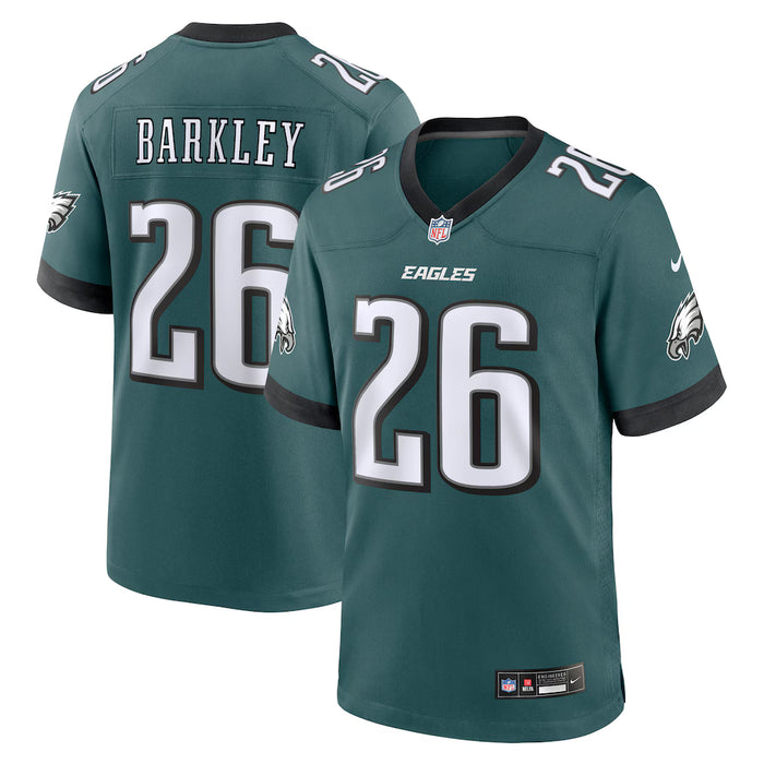 Saquon Barkley Philadelphia Eagles Midnight Green Nike Team Game Jersey