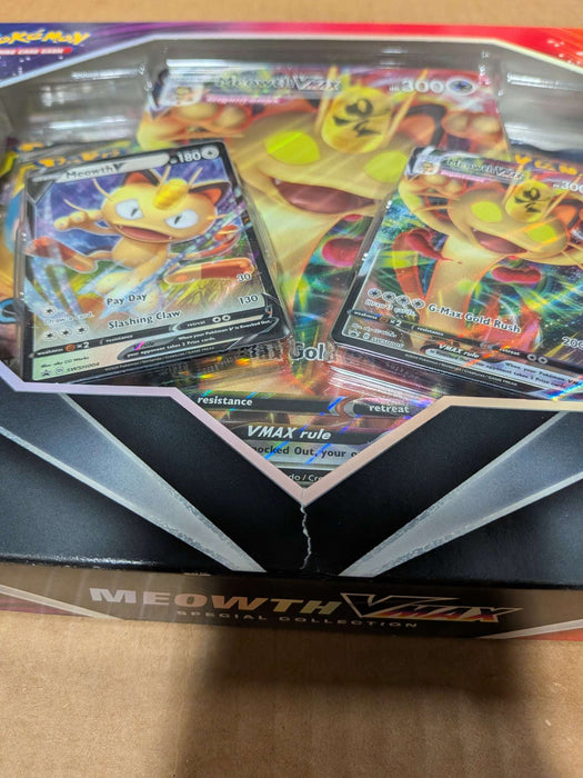 Pokemon Meowth VMax Special Collection
