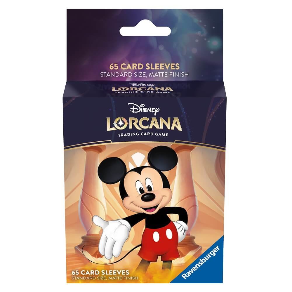 Disney Lorcana Card Sleeves Mickey Mouse | Pastime Sports & Games