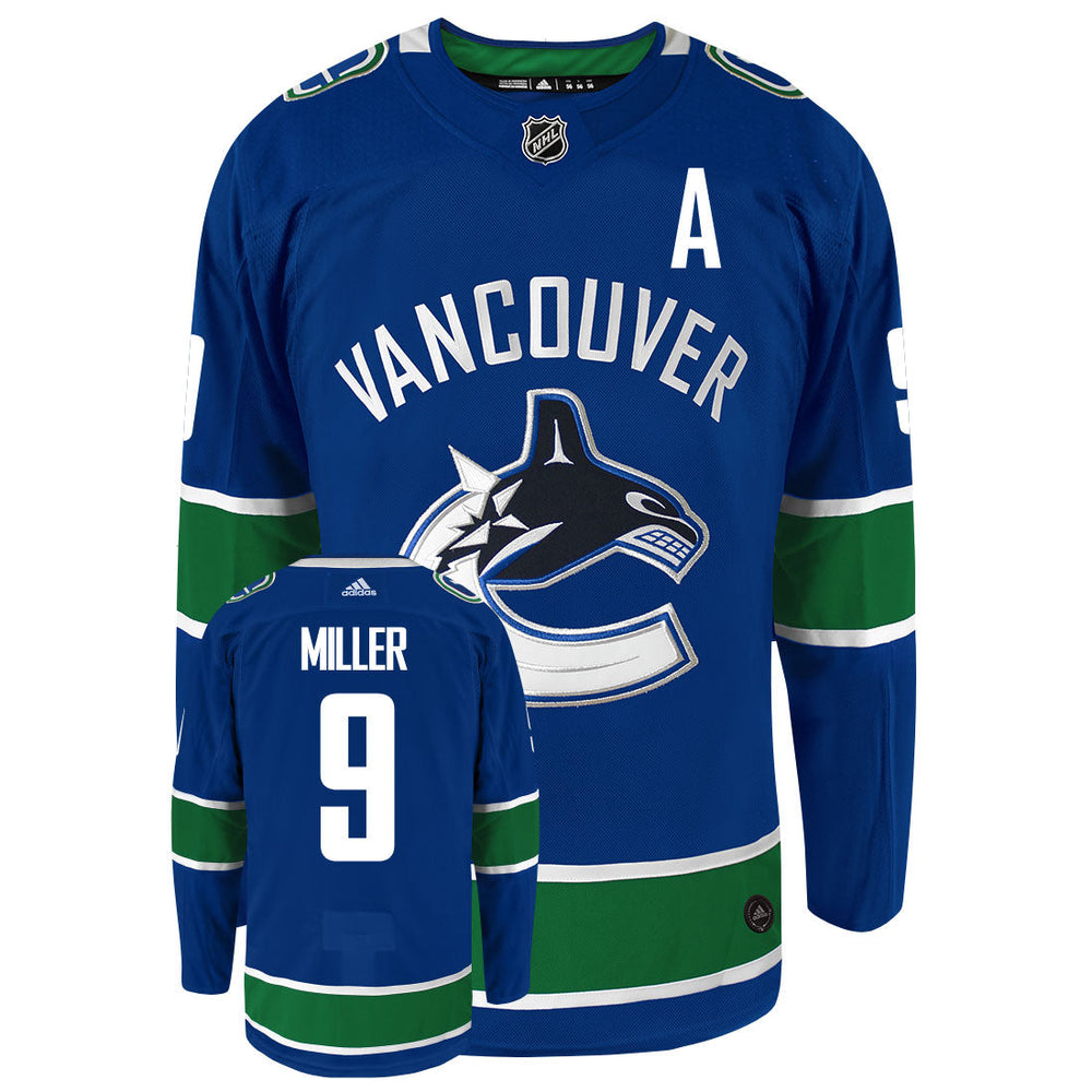 JT Miller Vancouver Canucks Custom Home Jersey (With "A")