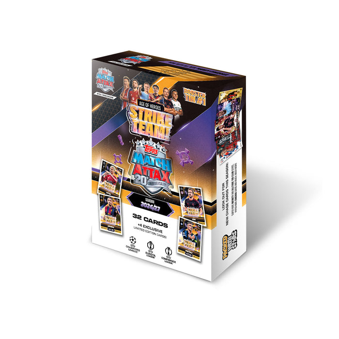2026/27 Topps Match Attax Soccer Champions League Mini Tins/Case