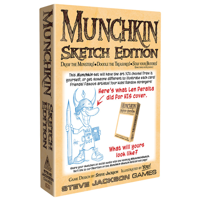 Munchkin Sketch Edition - Pastime Sports & Games