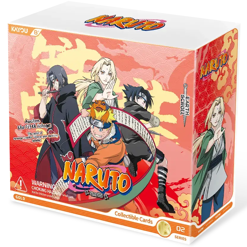 Naruto Smriti Cards Earth Scrolls Series 2 Box/Case