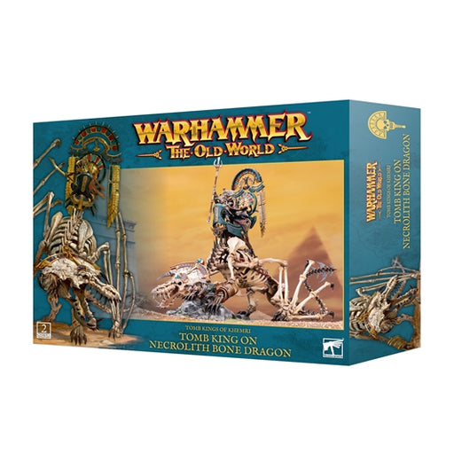 Warhammer The Old World Tomb Kings Of Khemri King On Necrolith Bone Dragon (07-08) - Pastime Sports & Games