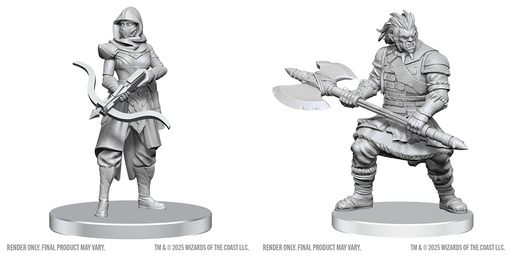 Nolzur's Marvelous Miniatures Assassin and Berserker - Pastime Sports & Games