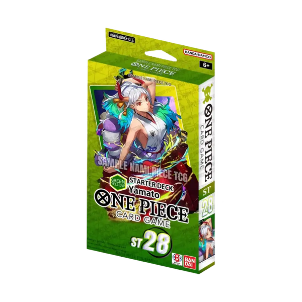 one piece card game yamato deck One Piece Card Game ST28 Starter Deck Green/Yellow Yamato– Pastime Sports & Games