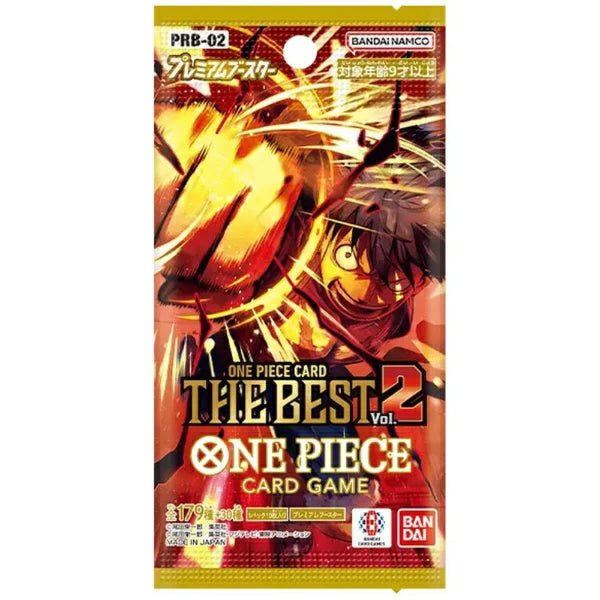 One Piece The Best Vol.2 (PRB-02) Japanese Booster Pack/Box Pastime Sports & Games One Piece The Best Vol.2 (PRB-02) Japanese Booster Pack/Box Pastime Sports & Games