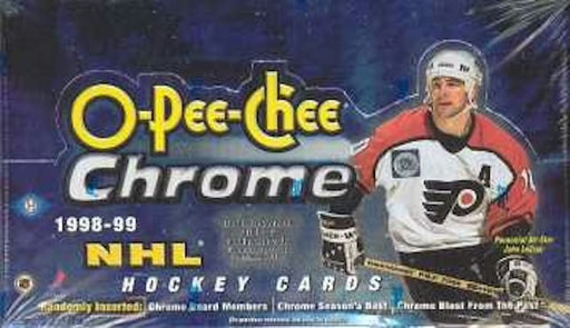 1998/99 O-Pee-Chee Chrome Hockey Hobby Box - Pastime Sports & Games