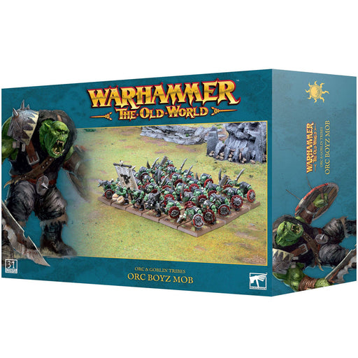 Warhammer The Old World Orc & Goblin Tribes Orc Boyz Mob (09-02) - Pastime Sports & Games