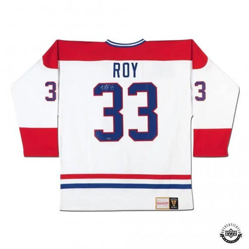 Patrick Roy Autographed Montreal Canadiens Mitchell & Ness Jersey - Pastime Sports & Games