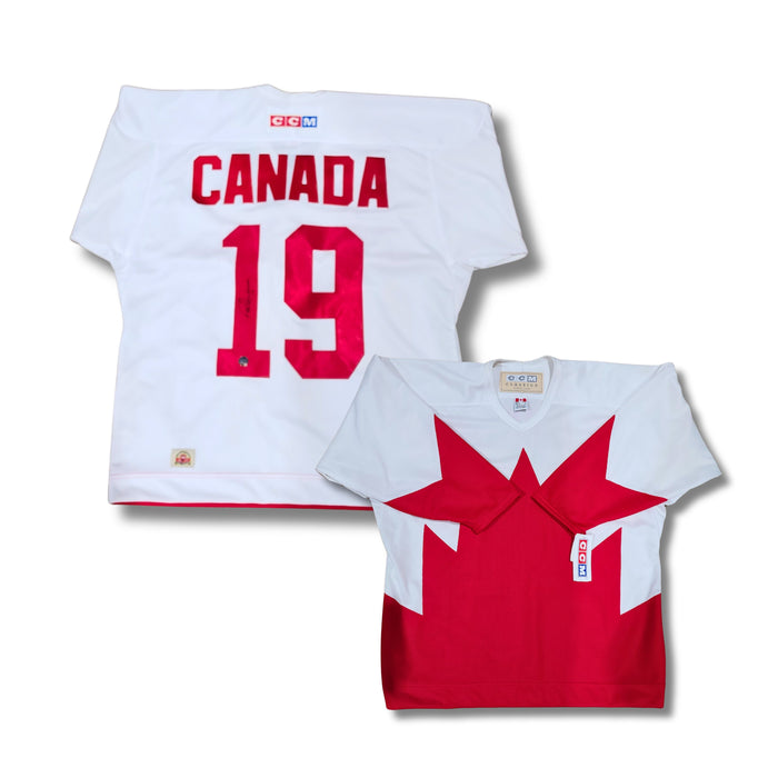 Paul Henderson Autographed Team Canada Vintage CCM Hockey Jersey - Pastime Sports & Games