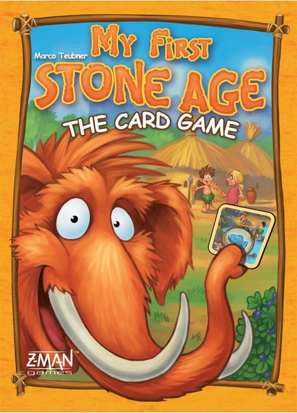 My First Stone Age The Card Game - Pastime Sports & Games