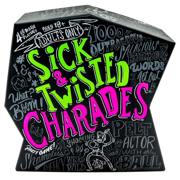 Sick & Twisted Charades - Pastime Sports & Games