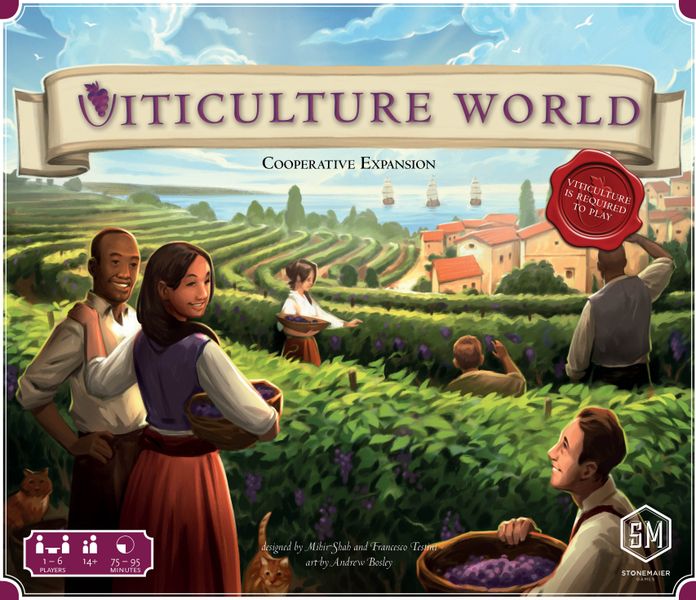 Viticulture World Cooperative Expansion - Pastime Sports & Games
