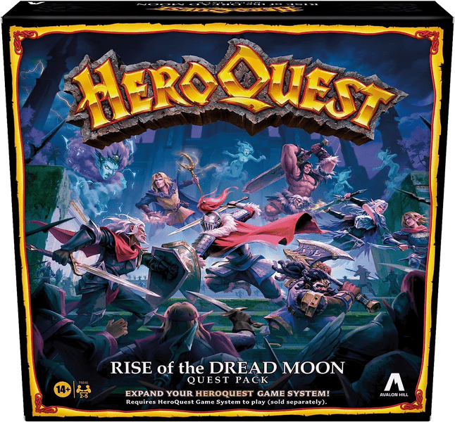 Hero Quest Rise Of The Dread Moon Quest Pack