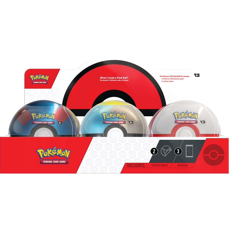 Pokémon 2024 Q4 Poke Ball Tins