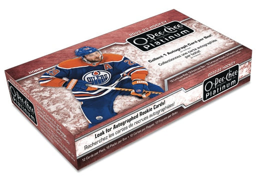 2022/23 Upper Deck O-Pee-Chee Platinum NHL Hockey Hobby Box / Case - Pastime Sports & Games