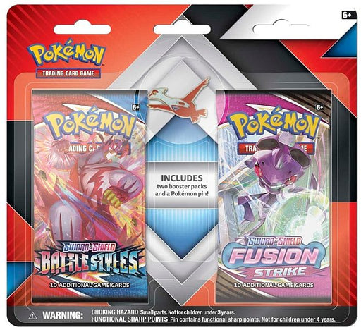 Pokemon Latias Pin 2-Pack Blister Pack