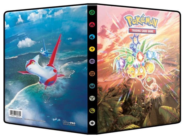 surging sparks card binder Ultra Pro 4-Pocket Portfolio Pokemon Surging Sparks– Pastime Sports & Games