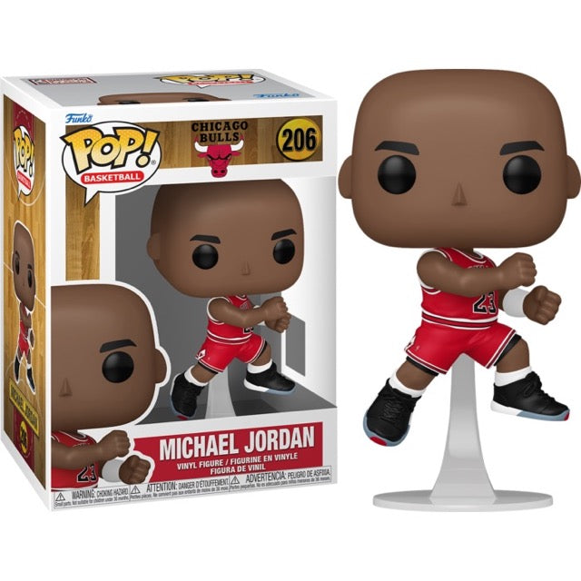 Funko Pop! Basketball Chicago Bulls Michael Jordan '89 "The Shot" #206 - Pastime Sports & Games