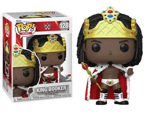 Funko Pop! WWE King Booker #128 - Pastime Sports & Games