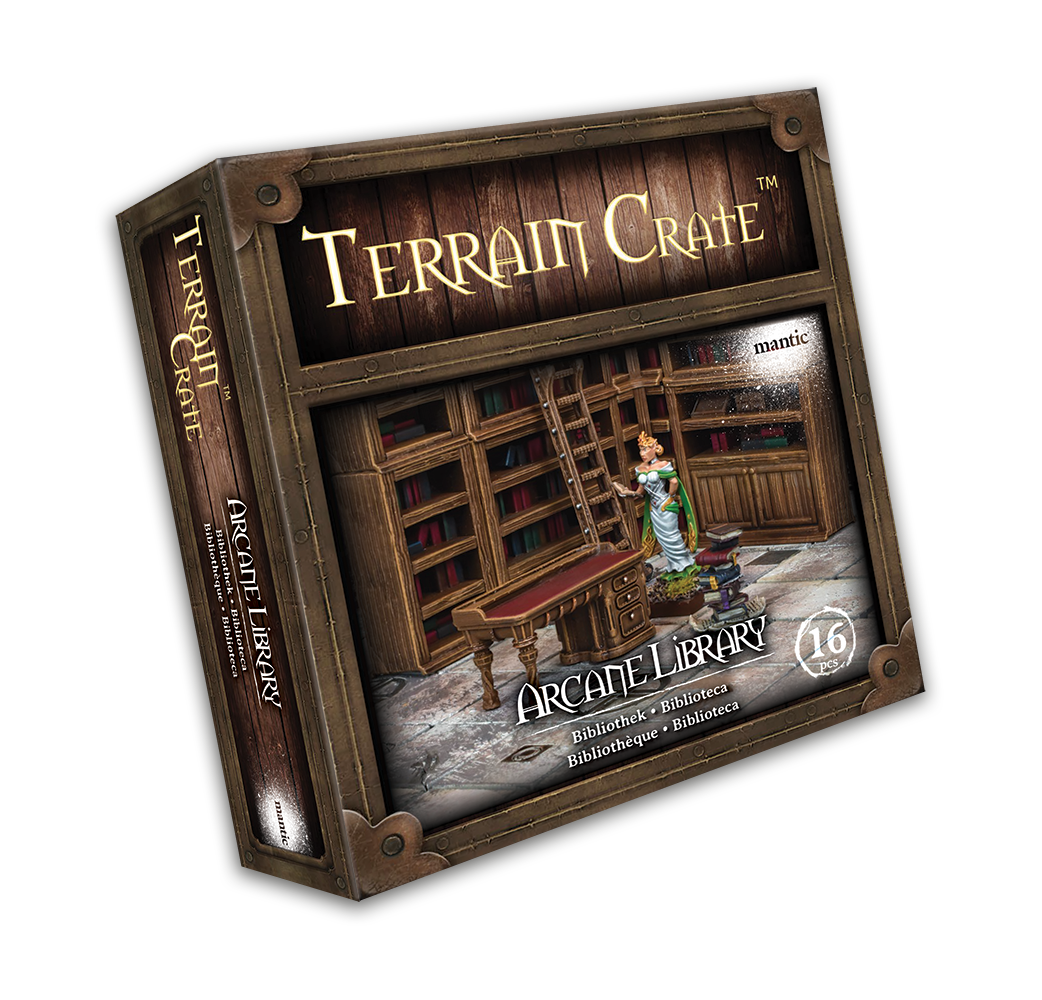 Terrain Crate Arcane Library - Pastime Sports & Games