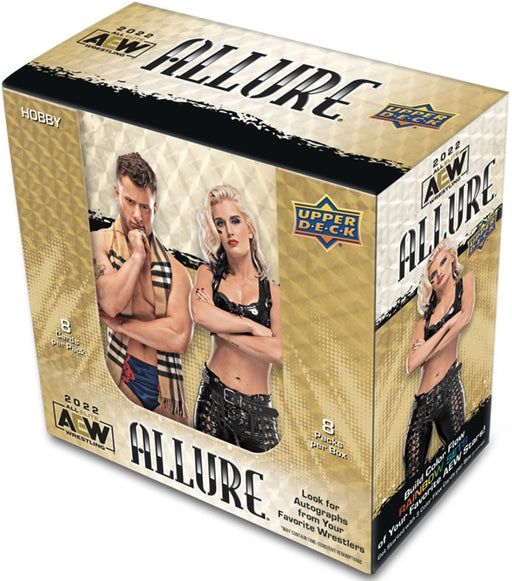 2022 Upper Deck AEW Allure  Wrestling Hobby Box / Case - Pastime Sports & Games