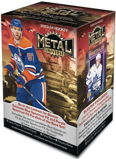 2023/24 Upper Deck Skybox Metal Universe NHL Hockey Blaster Box