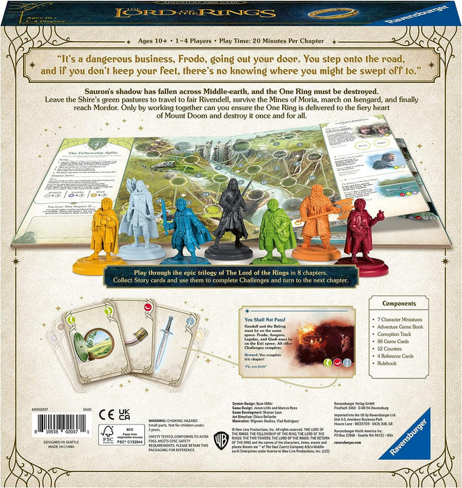 Lord Of The Rings Adventure Book Game - Pastime Sports & Games
