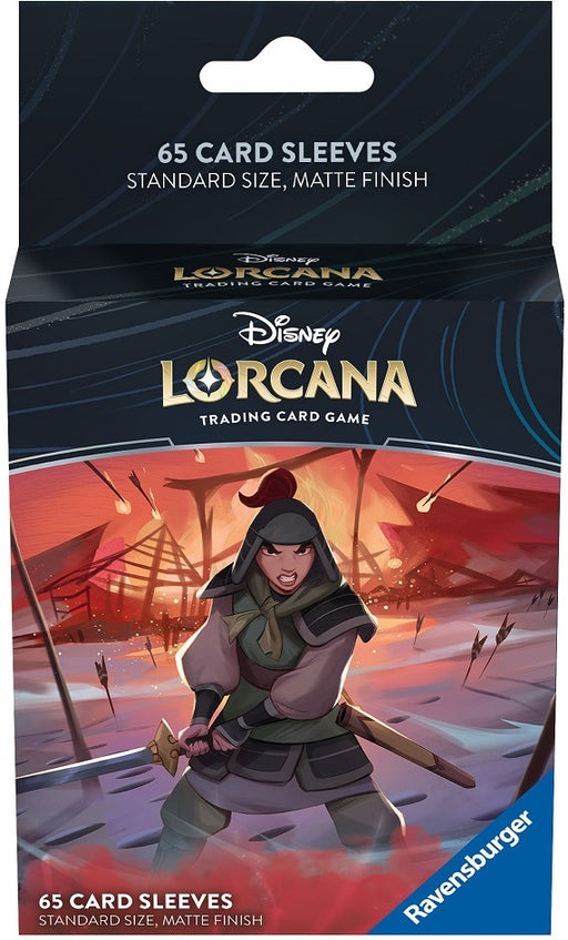 Disney Lorcana Card Sleeves Mulan - Pastime Sports & Games