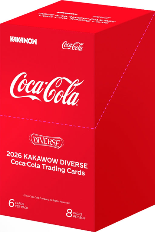 2026 Kakawow Diverse Coca-Cola Trading Card Blaster Box PRE ORDER