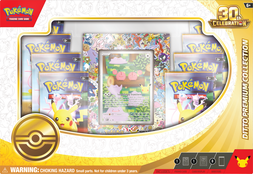 Pokemon 30th Celebration Ditto Premium Collection Box/Case PRE ORDER