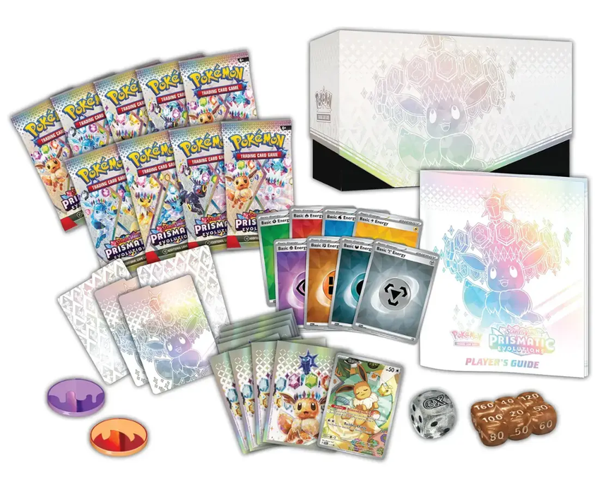 Pokemon Prismatic Evolutions Elite Trainer Box/Case PRE ORDER