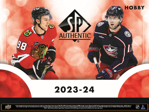 2023/24 Upper Deck SP Authentic NHL Hockey Hobby Box - Pastime Sports & Games