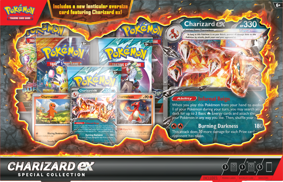 Pokemon Charizard ex Special Collection - Pastime Sports & Games