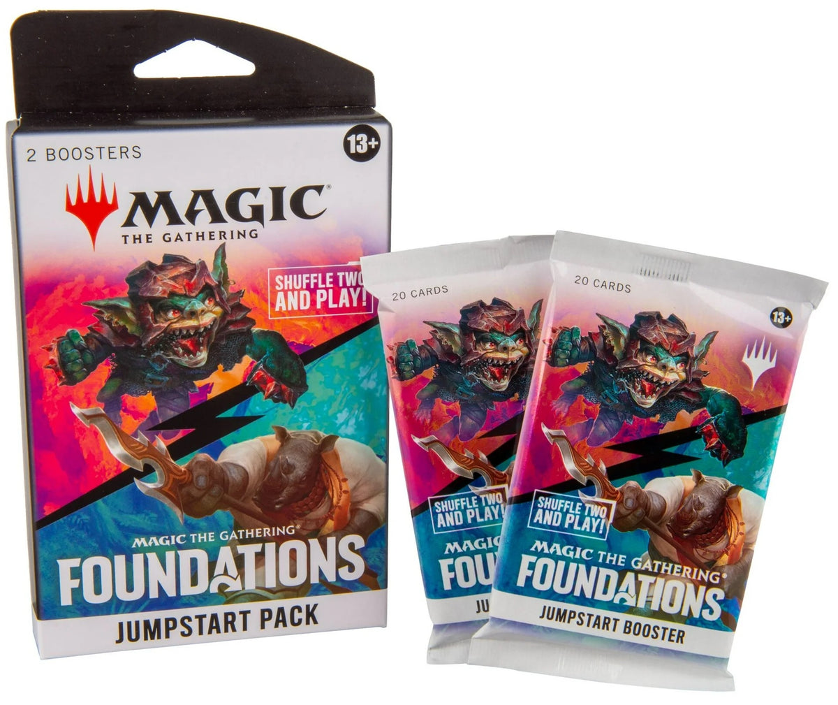 Magic The Gathering Foundations Jumpstart 2-Pack Booster– Pastime Sports &  Games
