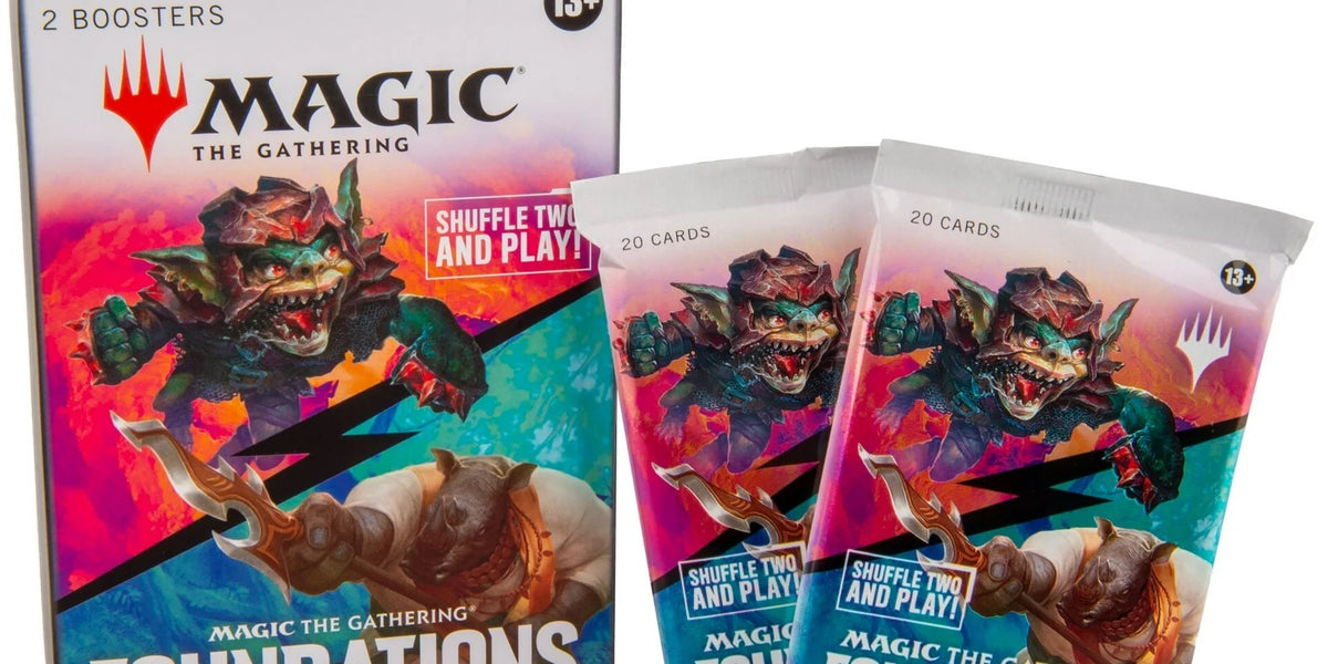 MAGIC THE GATHERING - BOÎTE DE 2 PAQUET BOOSTER JUMPSTART (ANGLAIS) (P20/B18) - FOUNDATIONS MAGIC THE GATHERING - BOÎTE DE 2 PAQUET BOOSTER JUMPSTART (ANGLAIS) (P20/B18) - FOUNDATIONS