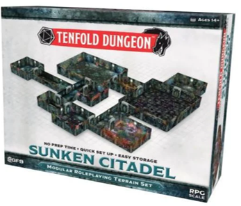 Tenfold Dungeon Terrain Set Sunken Citadel PRE ORDER - Pastime Sports & Games