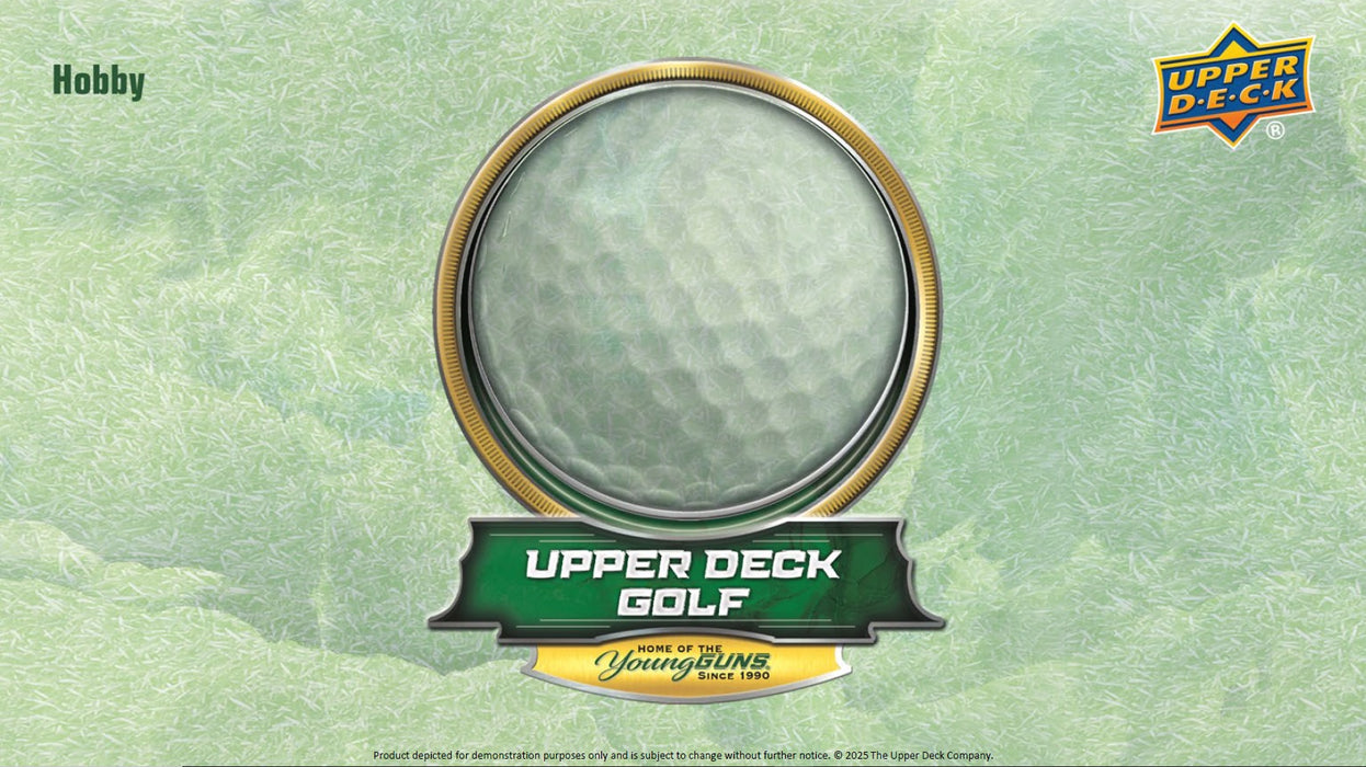 2025 Upper Deck Golf Hobby Box/Case PRE ORDER - Pastime Sports & Games