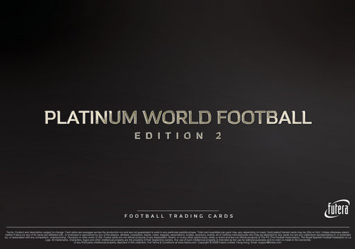 2026 Futera Platinum World Football Edition 2 Hobby Box PRE ORDER