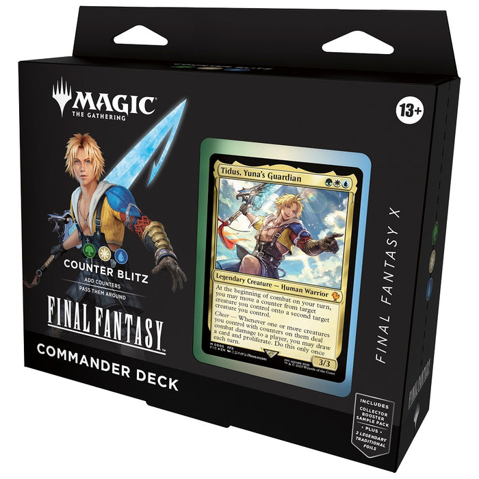 Magic The Gathering Final Fantasy Commander Decks/Case - Pastime Sports & Games