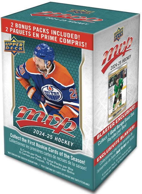 2024/25 Upper Deck MVP NHL Hockey Blaster Box / Case