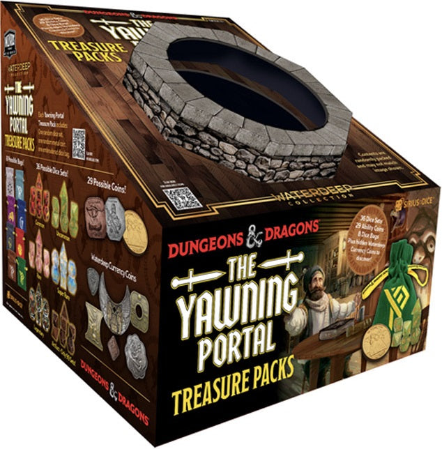Dungeons & Dragons Yawning Portal Treasure Dice Set Packs - Pastime Sports & Games