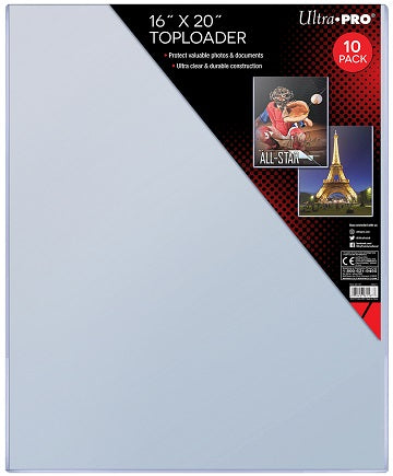 Ultra Pro 16" X 20" Toploader - Pastime Sports & Games