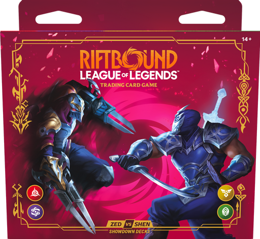 Riftbound League Of Legends Vendetta Zed VS Shen Showdown Deck - Pastime Sports & Games