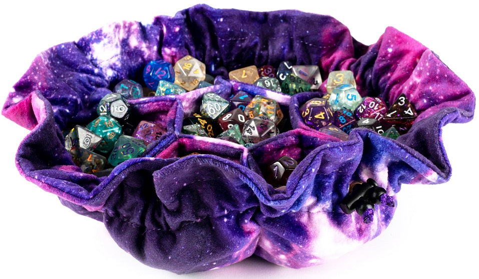 MDG Velvet Dice Bags With Compartments - Pastime Sports & Games