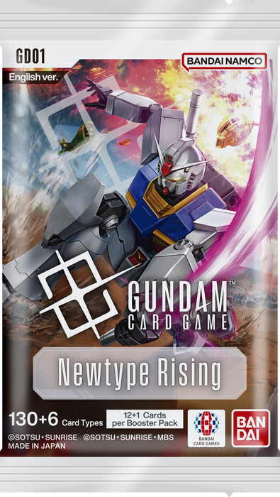 Gundam Card Game Newtype Rising Booster Box/Case - Pastime Sports & Games