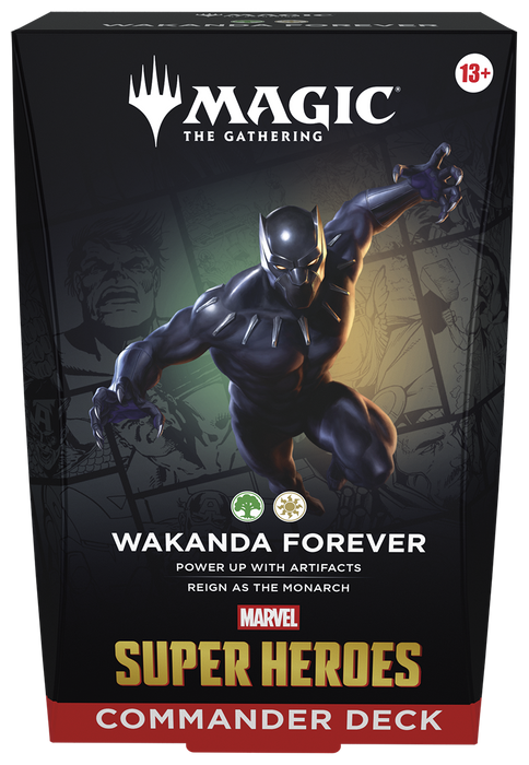 Magic The Gathering Marvel Super Heroes Commander Deck/Case - Pastime Sports & Games