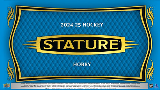 2024/25 Upper Deck Stature Hockey Hobby Box/Case PRE ORDER