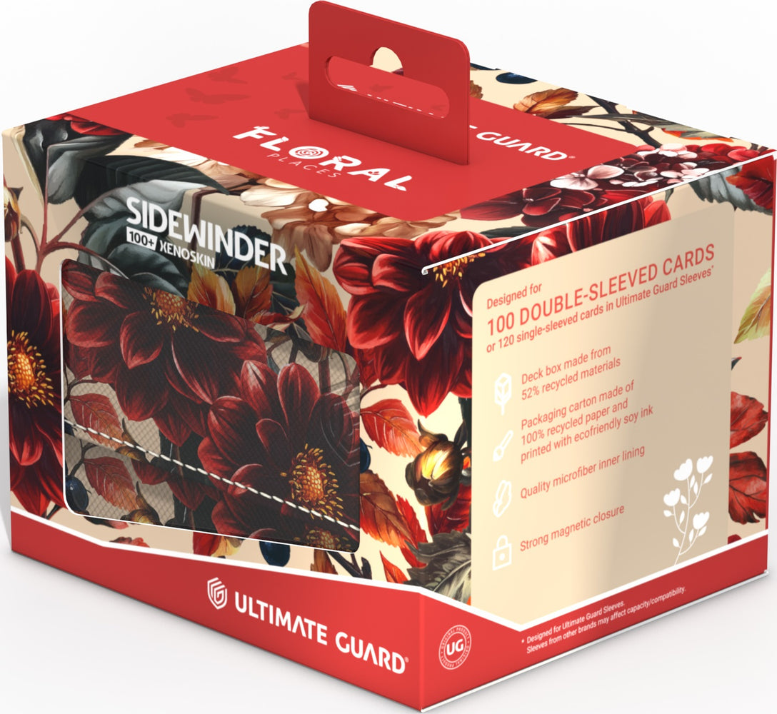 Ultimate Guard 100+ Deck Cases Floral Places Autumn Heath - Pastime Sports & Games